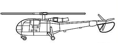 Trumpeter 6286 - 1:350 - Helikopter Alouette